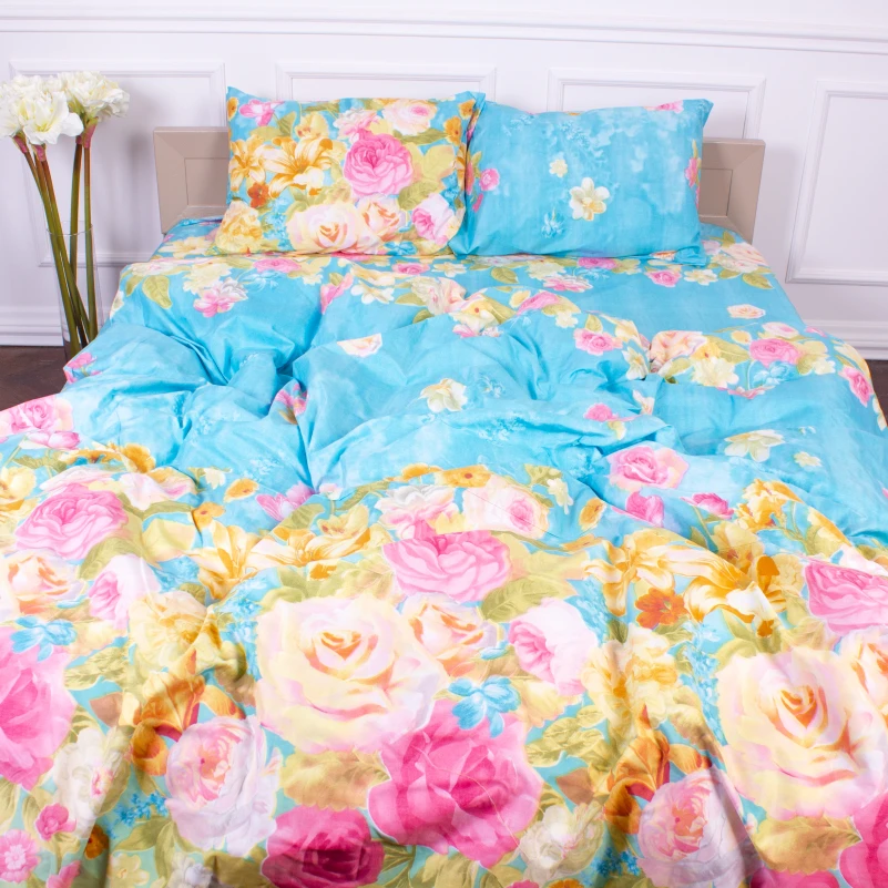 Комплект постельного белья Микрофибра принт 15-0074 Glasgow 