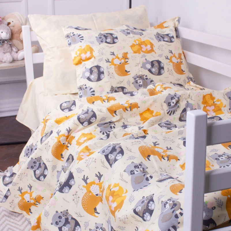 Комплект постільної білизни Бязь Kids Time 17-0559 Elkasso