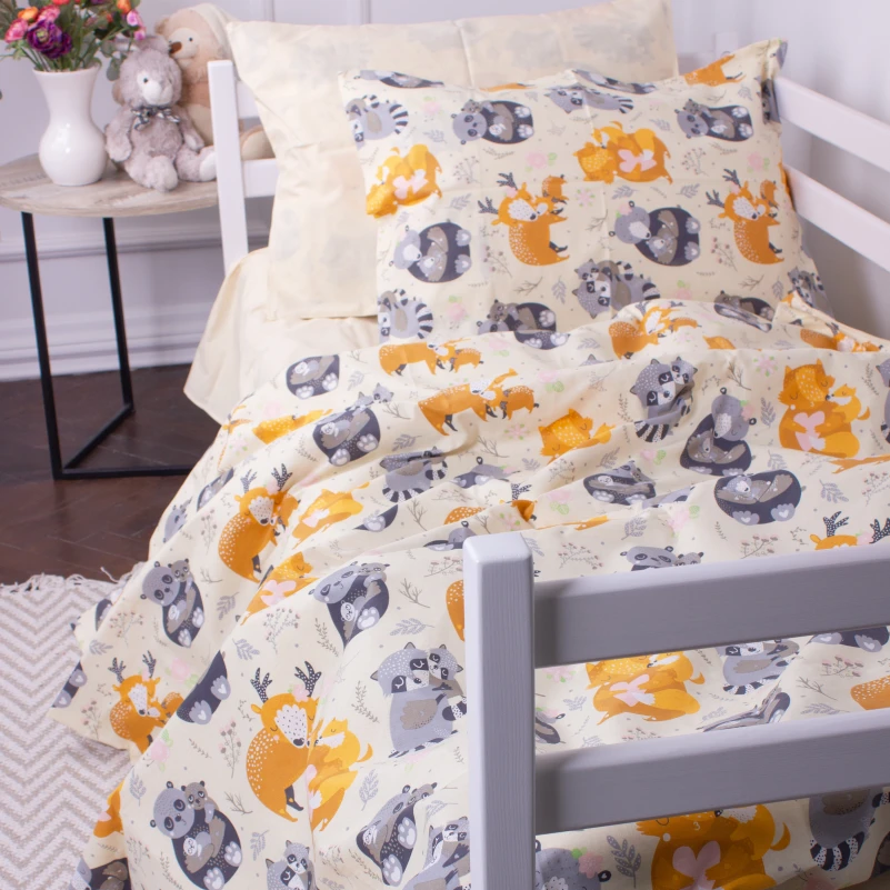 Комплект постільної білизни Бязь Kids Time 17-0559 Elkasso - 1