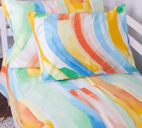 Простынь Бязь Kids Time 17-0577 Summer paint