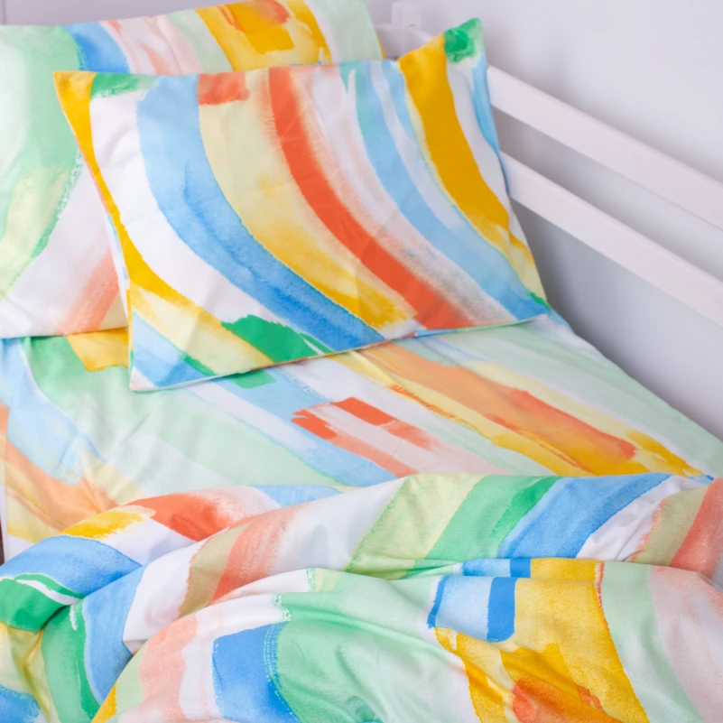 Простынь Бязь Kids Time 17-0577 Summer paint - 1