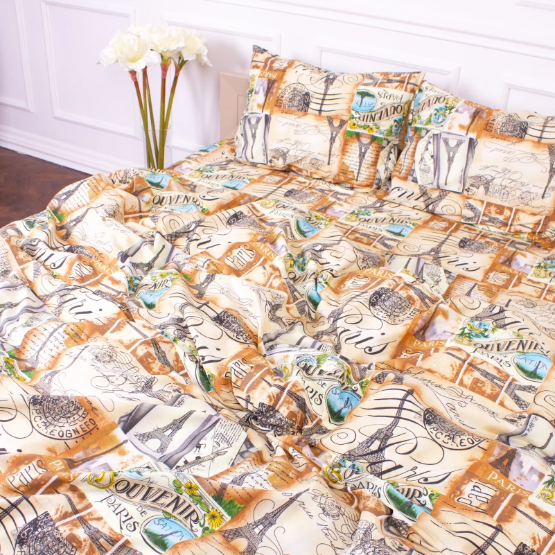 Комплект постельного белья Микрофибра принт 15-0300 Abriola - 2