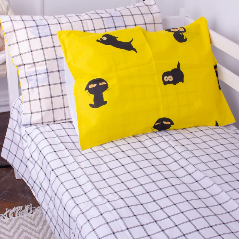 Простынь Бязь Kids Time 17-0572 Black Cat - 1