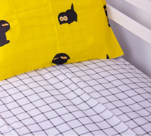 Простынь Бязь Kids Time 17-0572 Black Cat