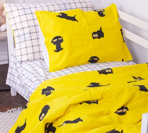 Наволочка Бязь Kids Time 17-0572 Black Cat - 2