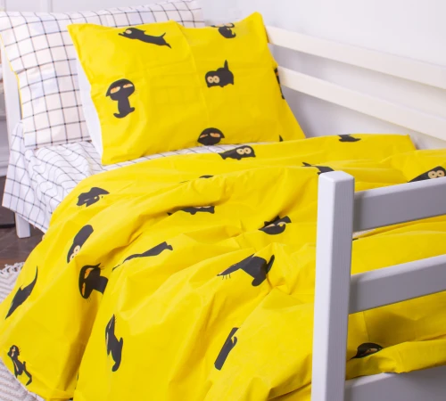 Комплект постільної білизни Бязь Kids Time 17-0572 Black Cat - 2