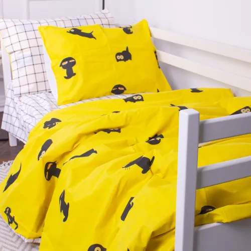 Підковдра Бязь Kids Time 17-0572 Black Cat