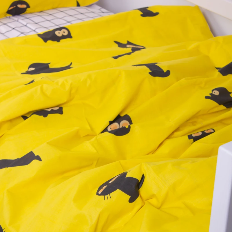 Комплект постільної білизни Бязь Kids Time 17-0572 Black Cat - 3