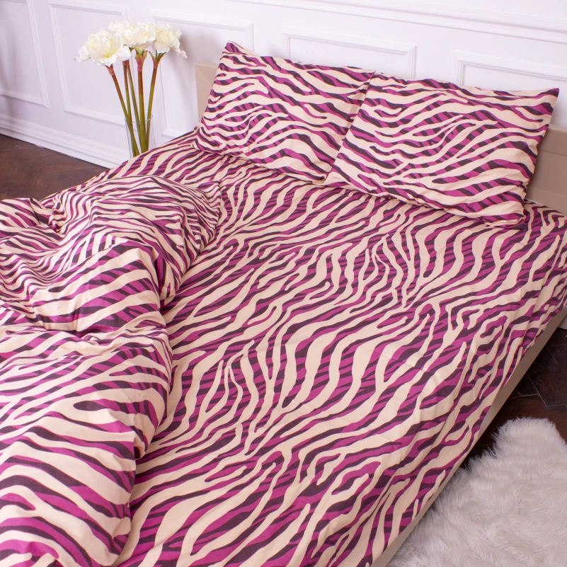 Комплект постельного белья Микрофибра принт 15-0306 Visano - 5