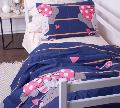 Пододеяльник Бязь Kids Time 17-0539 Elephant - 2