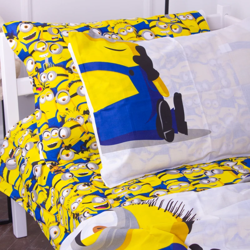 Простынь Бязь Kids Time 17-0506 Minions - 2