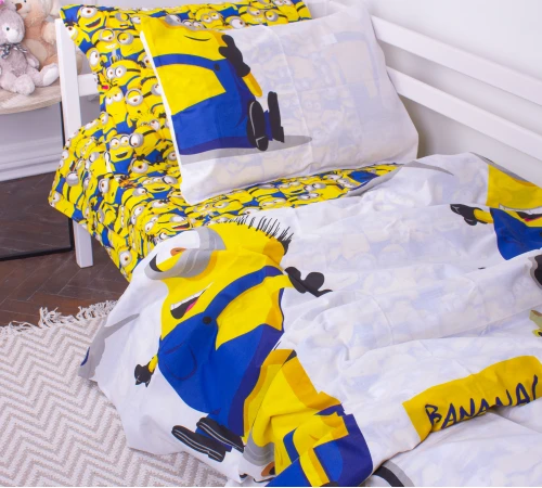 Пододеяльник Бязь Kids Time 17-0506 Minions - 2