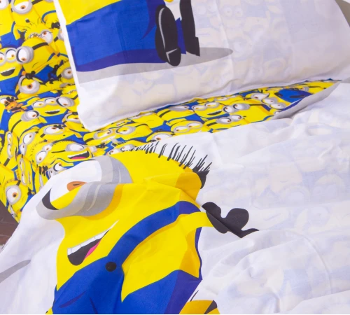 Простынь Бязь Kids Time 17-0506 Minions