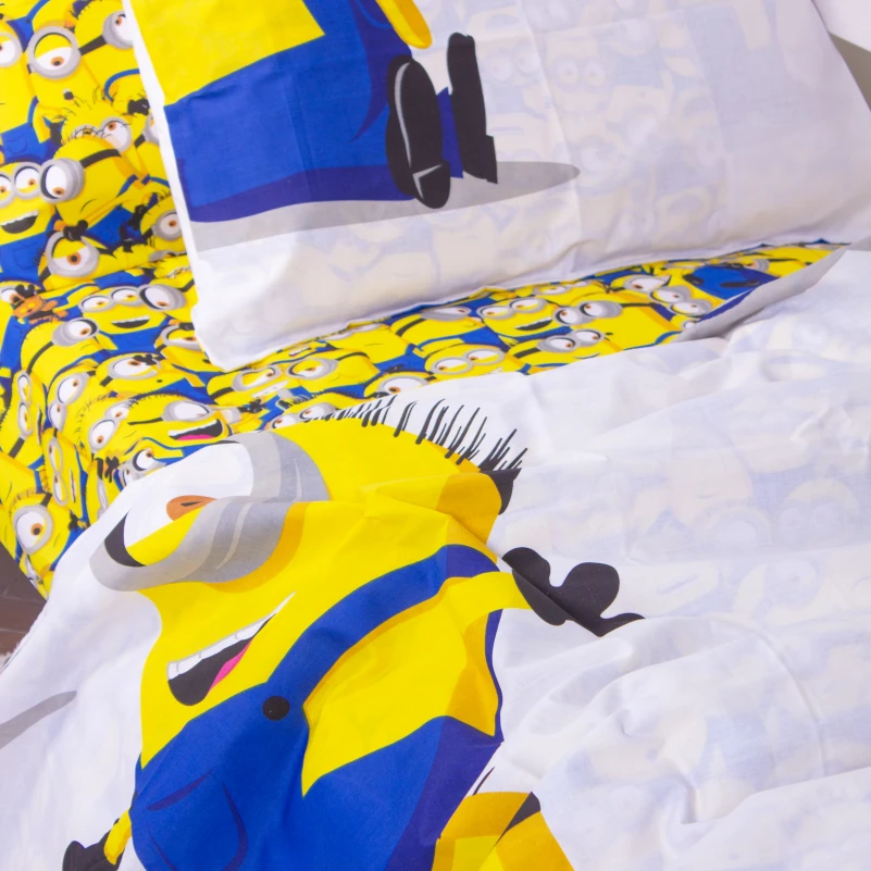 Простынь Бязь Kids Time 17-0506 Minions