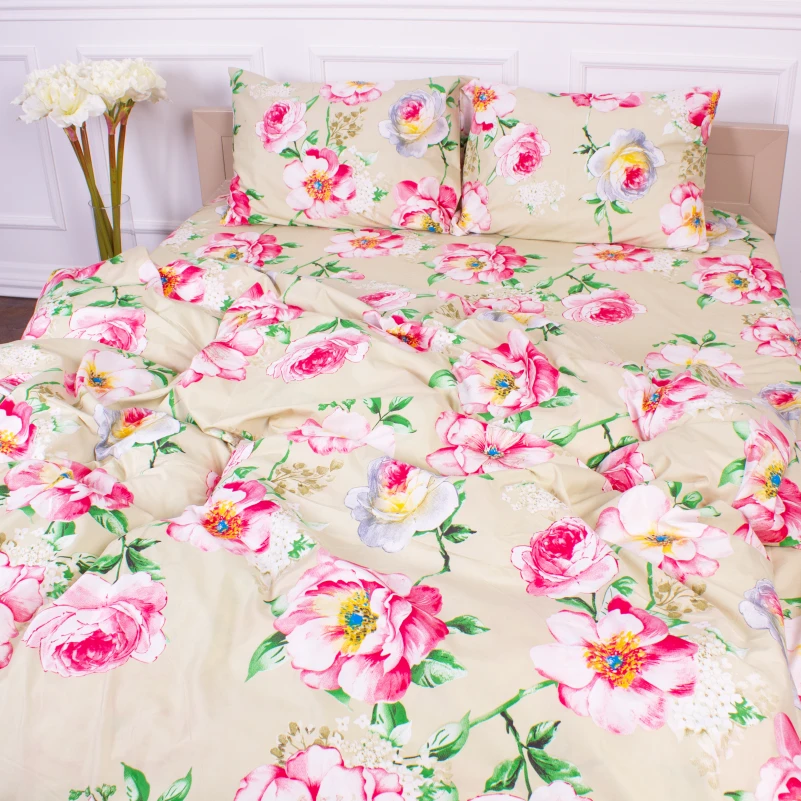 Комплект постельного белья Микрофибра принт 15-0591 Infinity  - 4