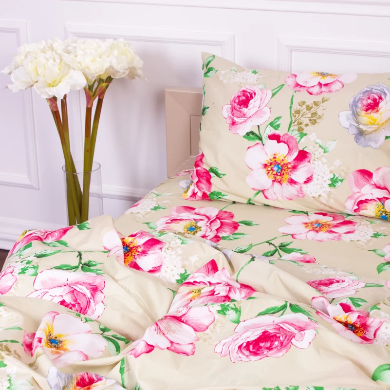 Комплект постельного белья Микрофибра принт 15-0591 Infinity  - 5