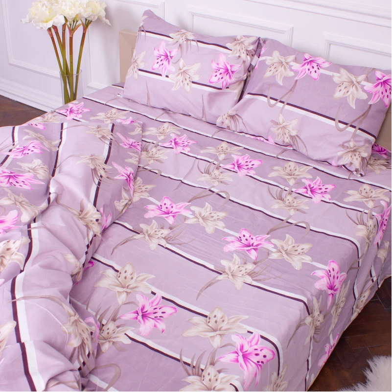 Комплект постельного белья Микрофибра принт 15-0116 Florist  - 4