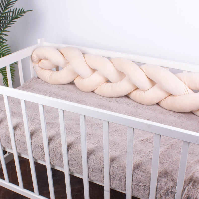 Велюровая коса Kids Time 28-0004 Cream Velvet