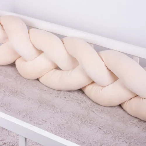 Велюровая коса Kids Time 28-0004 Cream Velvet - 2