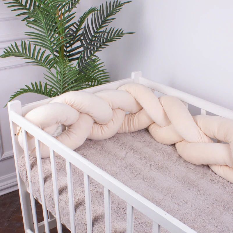 Велюровая коса Kids Time 28-0004 Cream Velvet - 2