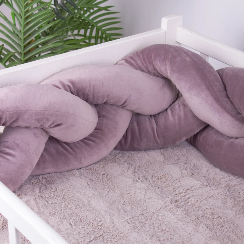 Велюровая коса Kids Time 28-0005 Ashen Velvet - 5