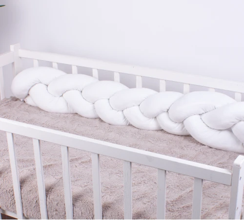 Велюрова коса Kids Time 28-0001 White Velvet