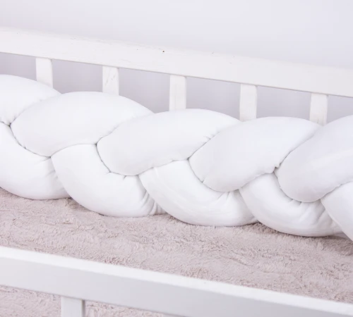 Велюрова коса Kids Time 28-0001 White Velvet - 2