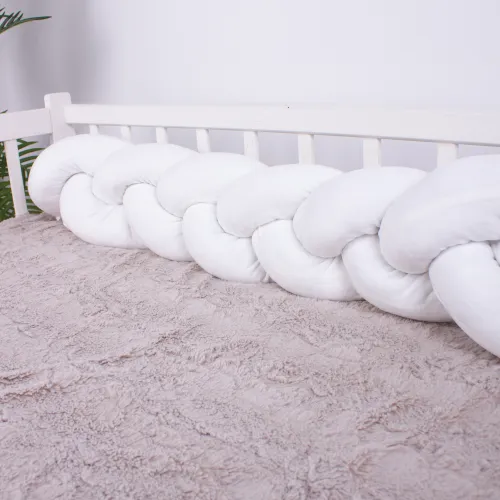 Велюрова коса Kids Time 28-0001 White Velvet - 3