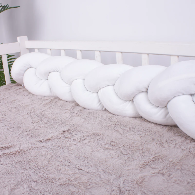 Велюрова коса Kids Time 28-0001 White Velvet - 2