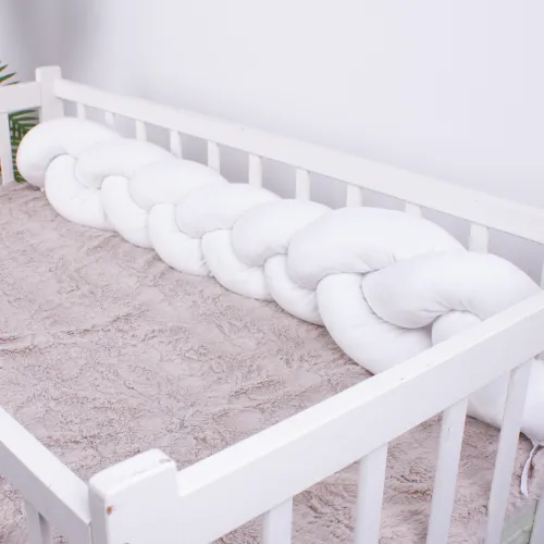 Велюрова коса Kids Time 28-0001 White Velvet - 4