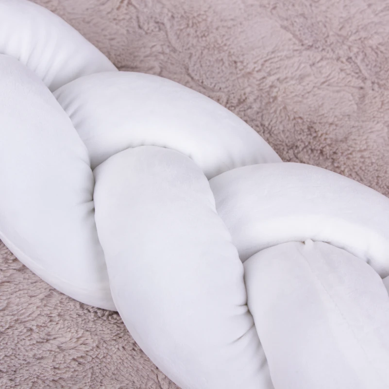 Велюрова коса Kids Time 28-0001 White Velvet - 4