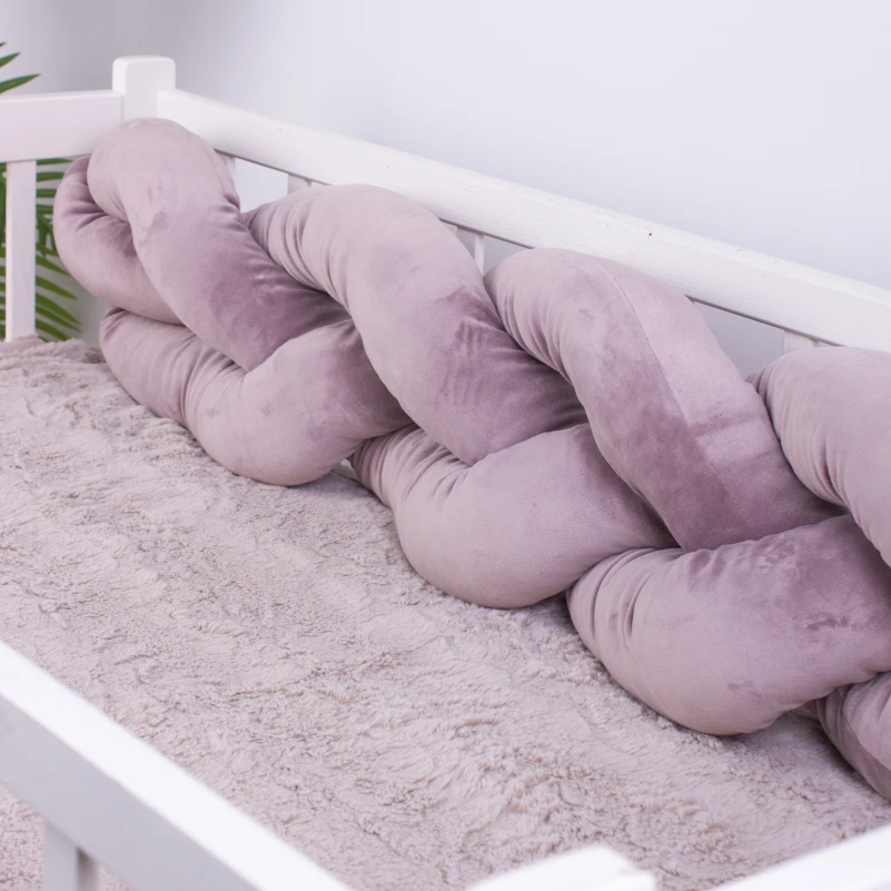 Велюровая коса Kids Time 28-0005 Ashen Velvet - 7