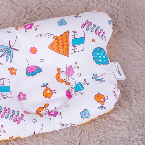 Подушка дитяча Ведмедик Kids Time 18-0002 Sweet Home EcoSilk бязь - 3