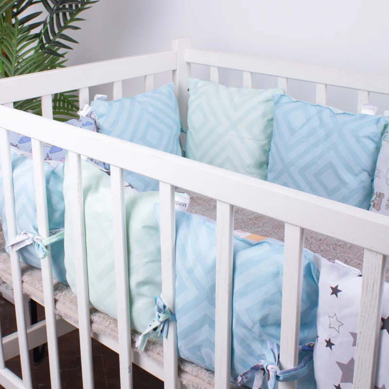 Подушечки-борты Kids Time №18-100 Mint time - 3