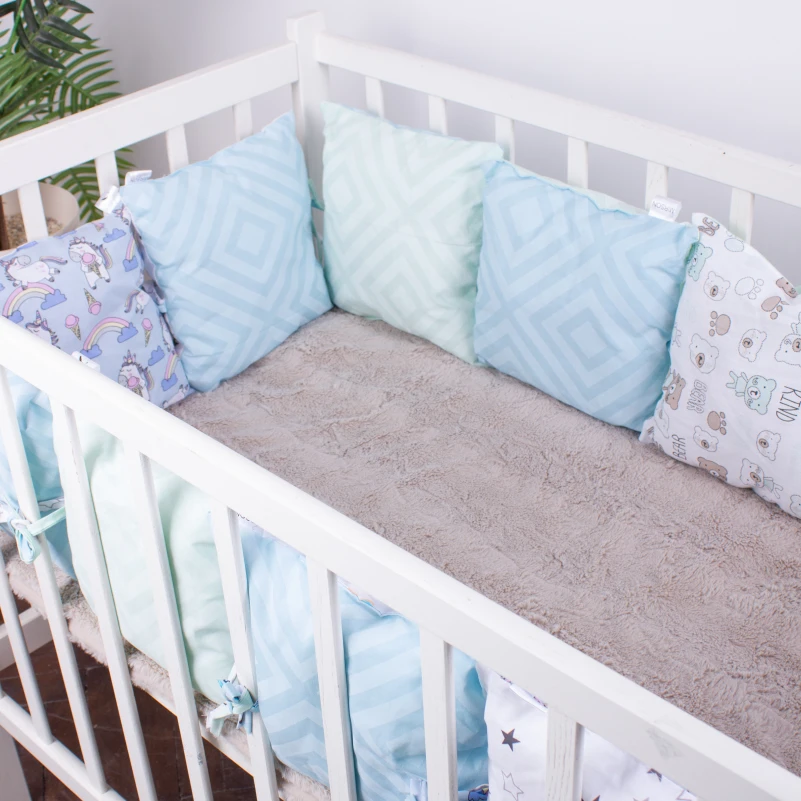 Подушечки-борты Kids Time №18-100 Mint time - 1