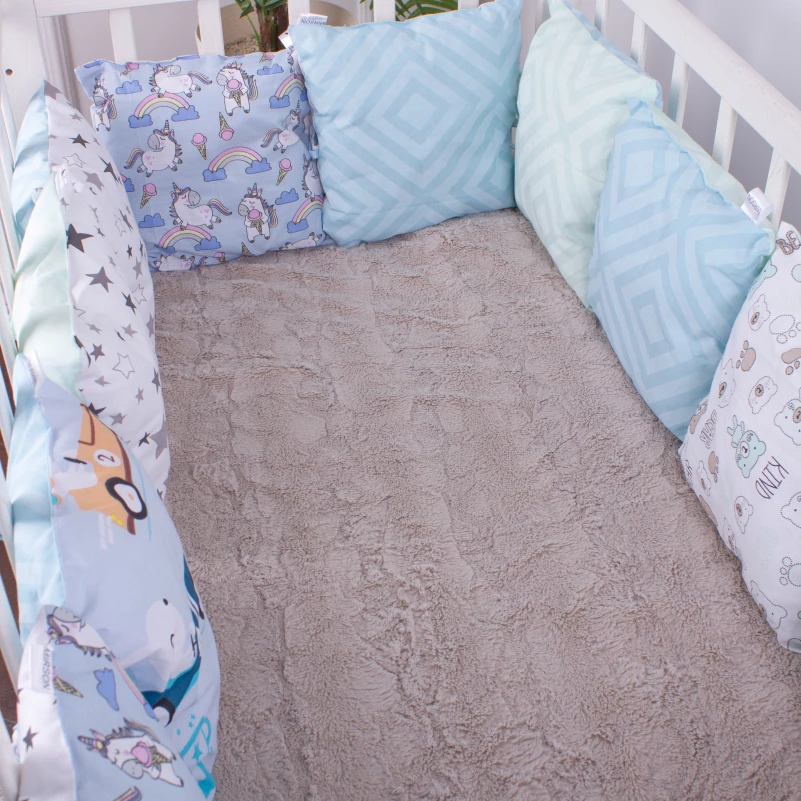 Подушечки-борты Kids Time №18-100 Mint time - 5