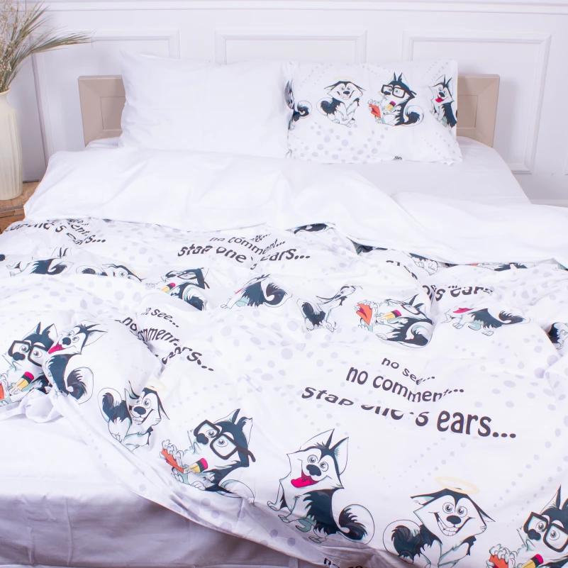 Наволочка Сатин 22-1331 No comment - 2