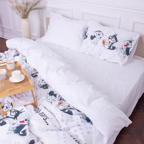 Комплект постельного белья Сатин 22-1331 No comment - 2