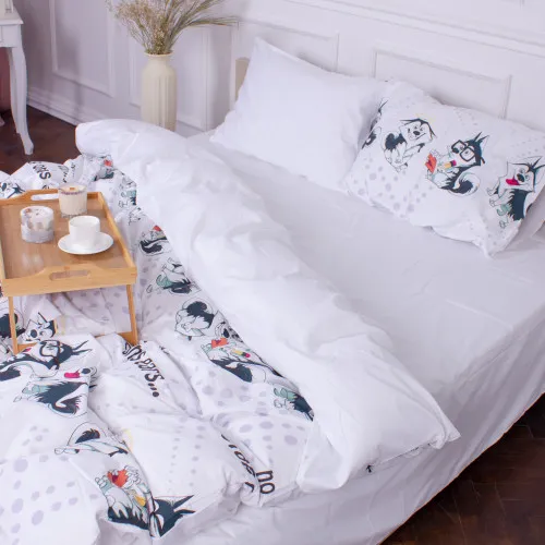 Простирадло Сатин 22-1331 No comment - 2