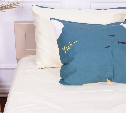 Наволочка Сатин 22-1219 Whale