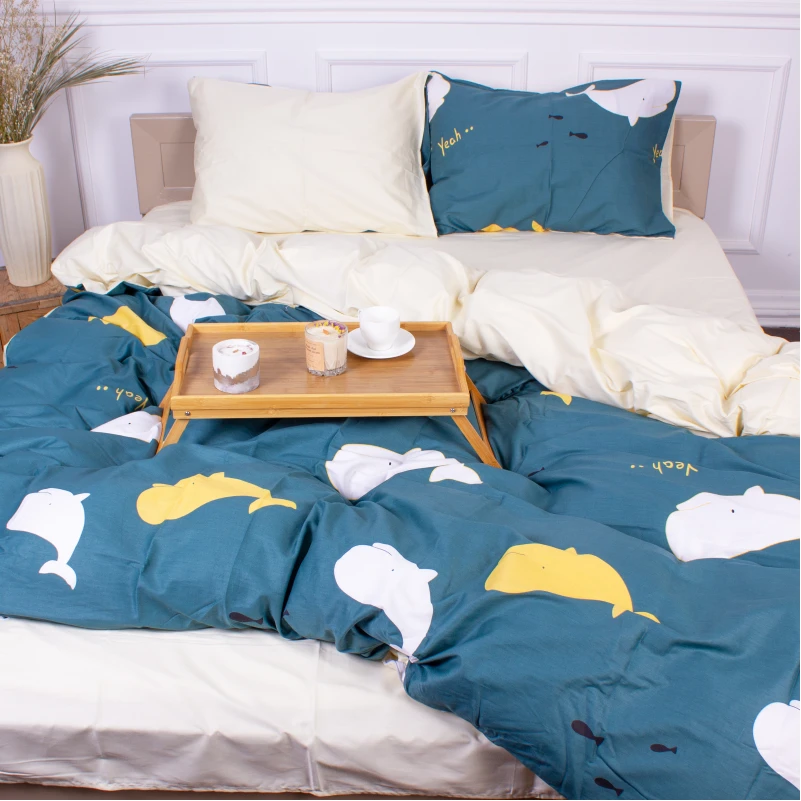 Наволочка Сатин 22-1219 Whale - 2