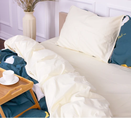 Простирадло Сатин 22-1219 Whale - 2