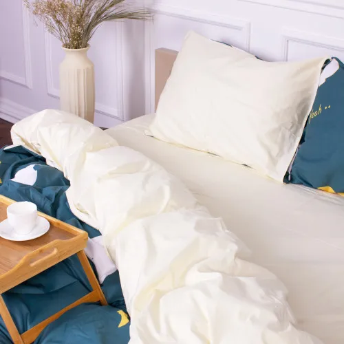 Простынь Сатин 22-1219 Whale - 2