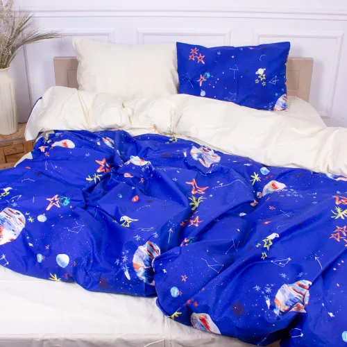 Комплект постельного белья Сатин 22-1256 Kingfisher - 2