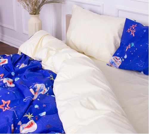 Наволочка Сатин 22-1256 Kingfisher - 2