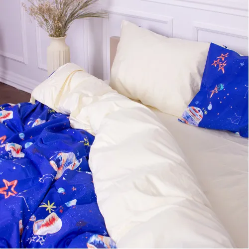 Наволочка Сатин 22-1256 Kingfisher - 2