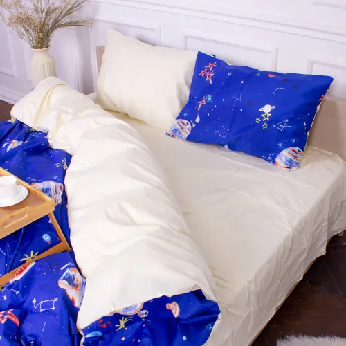 Простынь Сатин 22-1256 Kingfisher - 2