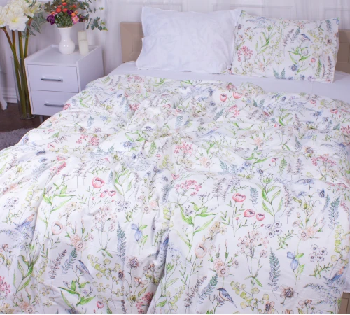 Комплект постельного белья Сатин 22-1352 Language of flowers - 2