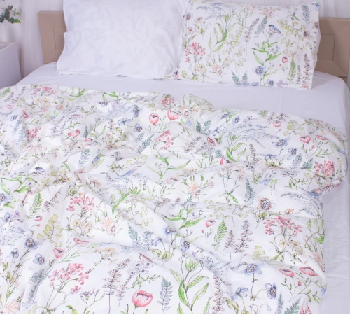 Наволочка Бязь Сатин 22-1352 Language of flowers