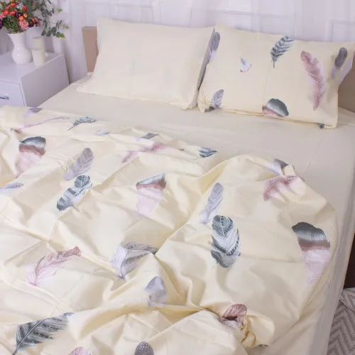 Наволочка Сатин 22-1351 Feathers - 2